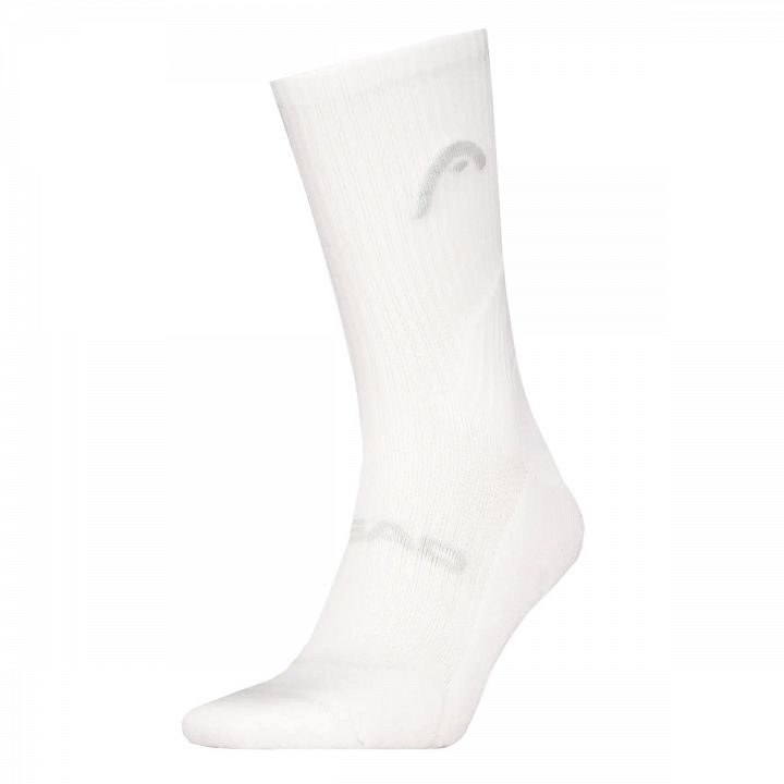 Head Tennis Crew Socks 1P White